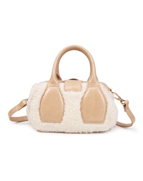 Pikasso Fur beige Handtasche - 22x12x9 cm