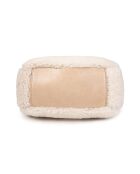 Pikasso Fur beige handtas - 22x12x9 cm