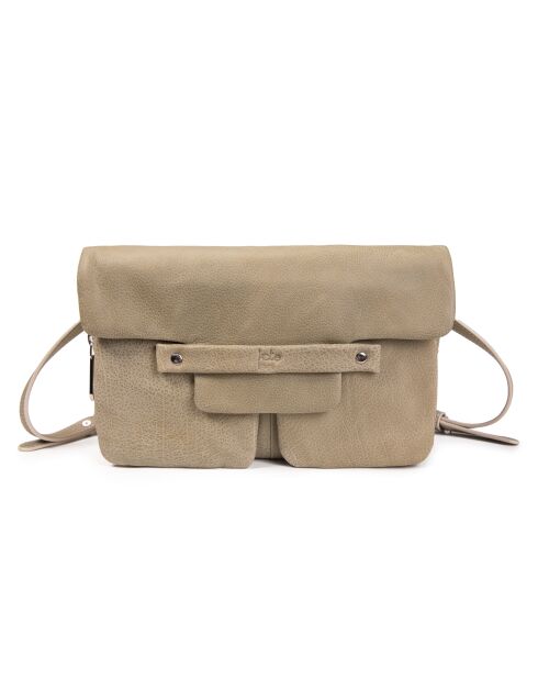 Lisia VC Schultertasche aus Mandelleder - 27x19x4 cm