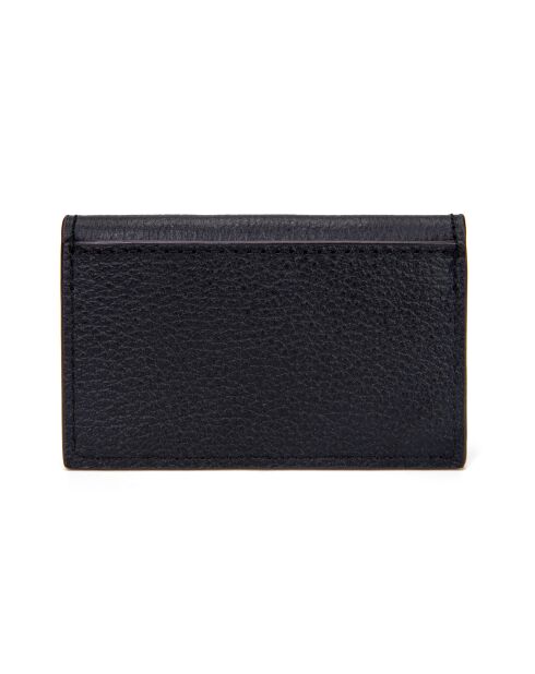 Porte-cartes en Cuir Miley G noir - 10x6,2 cm