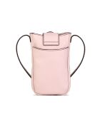 Handytasche Fiolaine aus Leder, 11,5 x 17,5 x 1,5 cm, Rosa