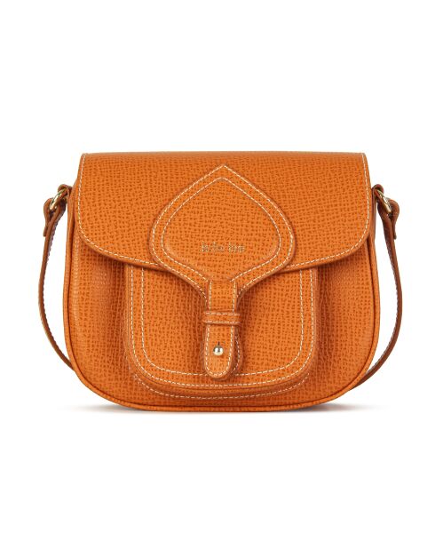 Borsa a tracolla Petite Gibeciere Emelyne SA cognac - 15x14x7 cm