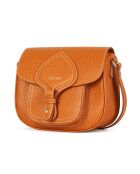 Borsa a tracolla Petite Gibeciere Emelyne SA cognac - 15x14x7 cm