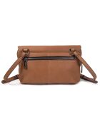 Natural Lisia VC Schultertasche aus Leder - 27x19x4 cm
