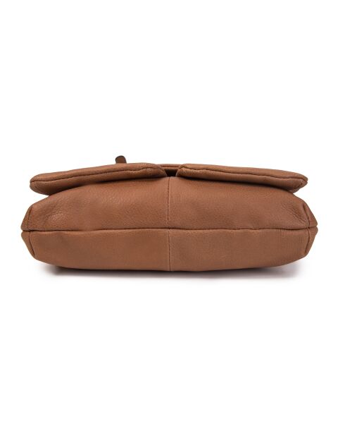 Natural Lisia VC Schultertasche aus Leder - 27x19x4 cm