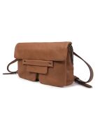 Natural Lisia VC Schultertasche aus Leder - 27x19x4 cm