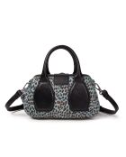 Pikasso Fur leo blauwe handtas - 22x12x9 cm