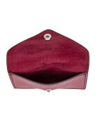 Portacarte Miley in pelle bordeaux - 10x6,2 cm