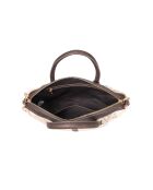 Juliet Fur Perfoce ecru handtas - 24,5x18x10 cm