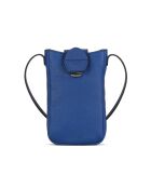 Fiolaine G Handytasche aus Leder, 11,5 x 17,5 x 1,5 cm, Ozeanblau