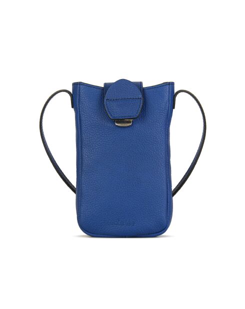 Fiolaine G Handytasche aus Leder, 11,5 x 17,5 x 1,5 cm, Ozeanblau