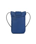 Fiolaine G Handytasche aus Leder, 11,5 x 17,5 x 1,5 cm, Ozeanblau