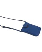 Fiolaine G Handytasche aus Leder, 11,5 x 17,5 x 1,5 cm, Ozeanblau