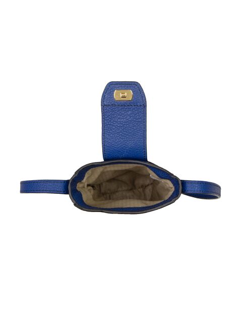 Fiolaine G Handytasche aus Leder, 11,5 x 17,5 x 1,5 cm, Ozeanblau