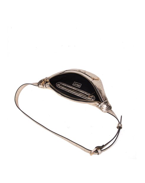 Riñonera Triomf Se de piel dorada - 20x12x6 cm