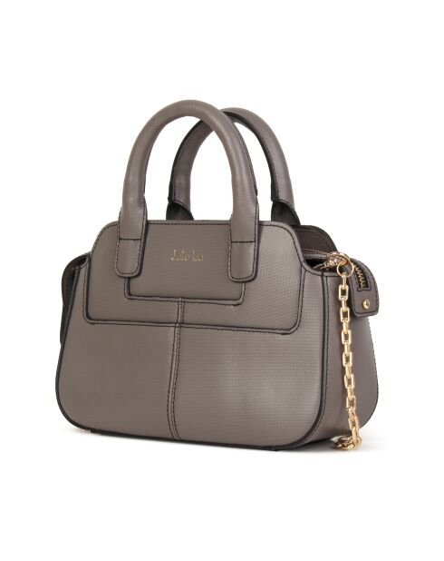 Graue Dori SA Lederhandtasche - 22,5 x 12,5 x 7,5 cm