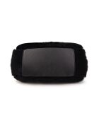 Bolso Pikasso Fur negro - 22x12x9 cm