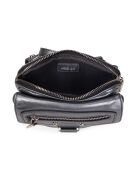 Hena Z Iron leren schoudertas - 17,5x10x6 cm