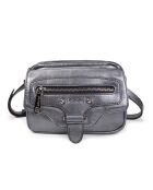 Hena Z Iron leren schoudertas - 17,5x10x6 cm