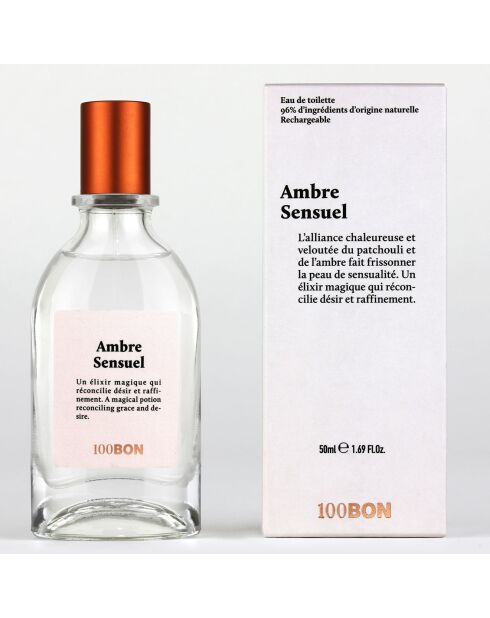 Eau De Toilette Ambre Sensuel - 50 ml