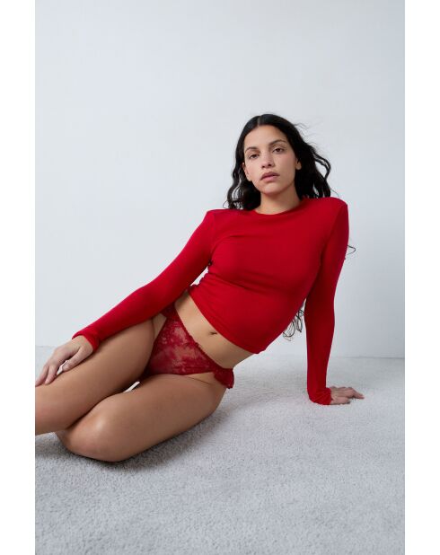 String Voleuse cardinal