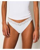 Lichtgrijze Wish string