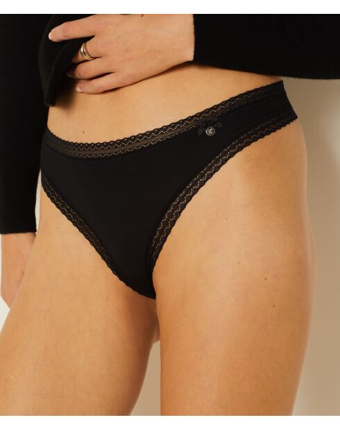 Tanga negra Easy