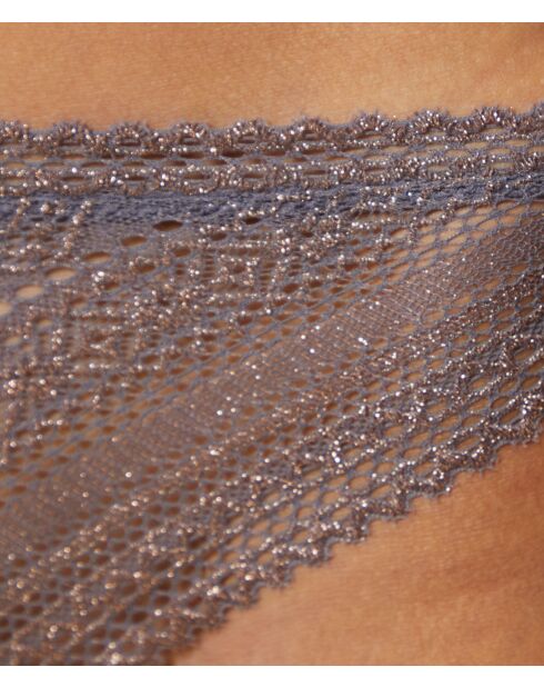 Sublime We Care antraciete string