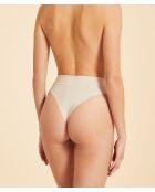 Tanga Confort sable