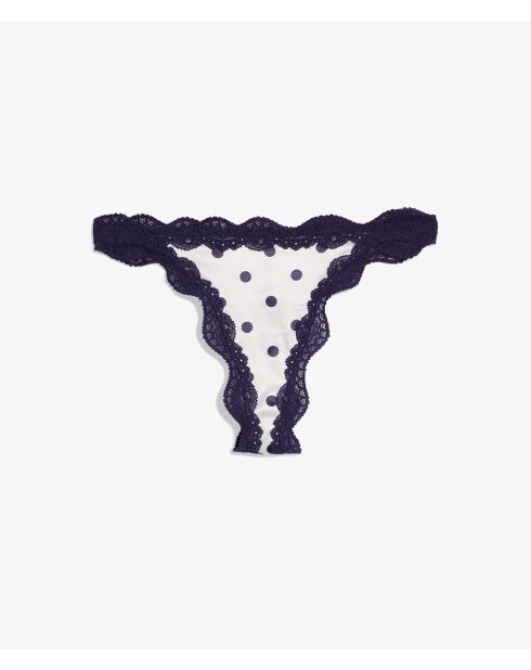 Wit/paarse Florish string