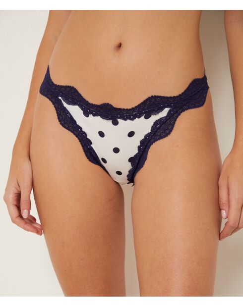 Wit/paarse Florish string