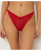Tanga Incisione Rossa