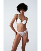 Patchouli ecru tanga