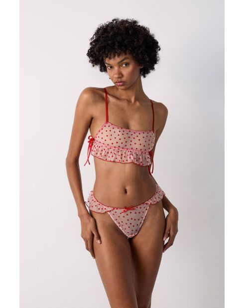 Perizoma rosa/rosso Thief