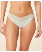 Tanga Wish de color verde Nilo