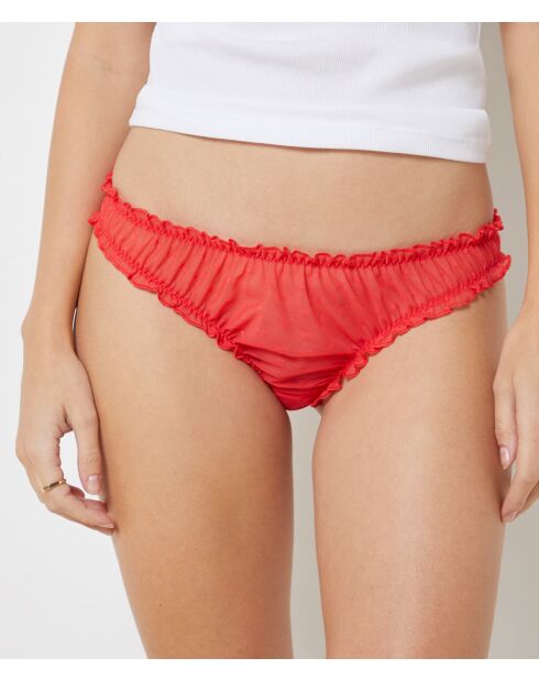 Tanga Celeste fucsia