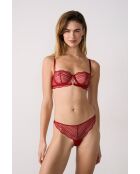 Red Rosace Tanga