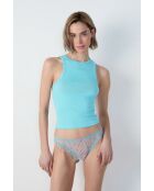 Himmelblauer Tanga Frivole