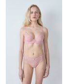 Tanga mit rosa Puderherz