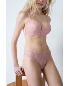 Tanga mit rosa Puderherz