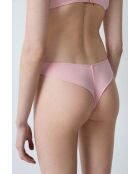 Tanga mit rosa Puderherz