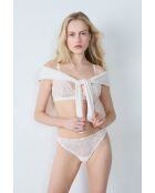 Ecru Brillance Tanga