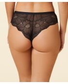 Flexi Lace zwarte string