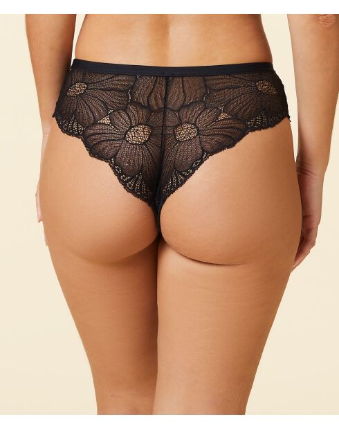 Flexi Lace zwarte string