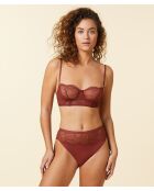 Tanga Flexi Lace roter Backstein