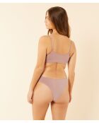 A21 taupe string met amandelen