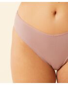 A21 taupe string met amandelen