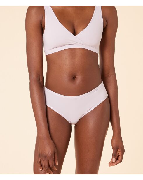 Lila katoenen korte broek 360