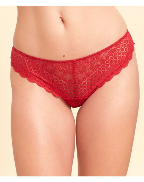 Tanga rosso Cherie Cherie