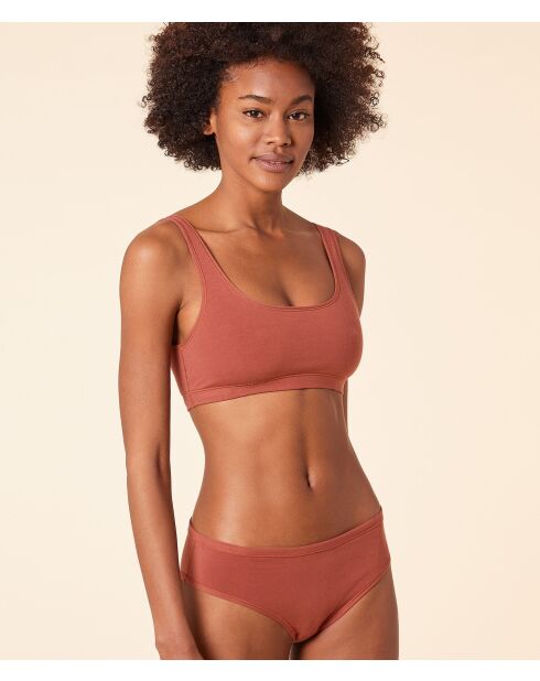 Shorty Cotton 360 roter Ziegelstein